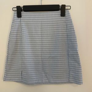 Plaid Brandy Melville mini skirt